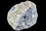 Sky Blue Celestine (Celestite) Geode - Very Sparkly! #107344-2